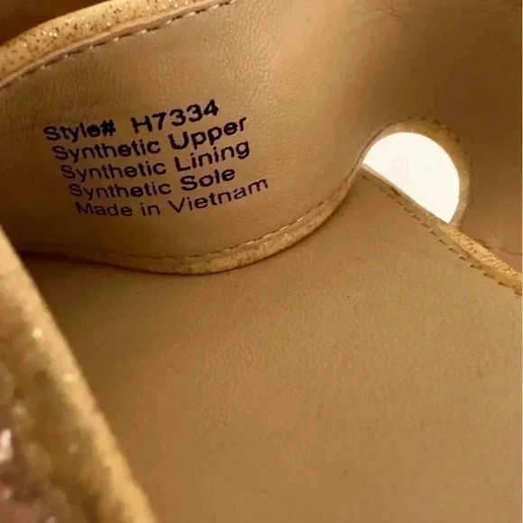 J Crew Women's Glitter Cora Crisscross Sandals Size 9 - Picture 2 of 7